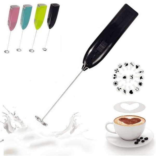 Electric Mini Egg Beater Drinks Milk Coffee Frother Handheld Foamer Whisk Mixer Stirrer