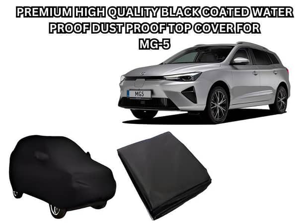 Waterproof and Dustproof Black Top Cover for MG 5