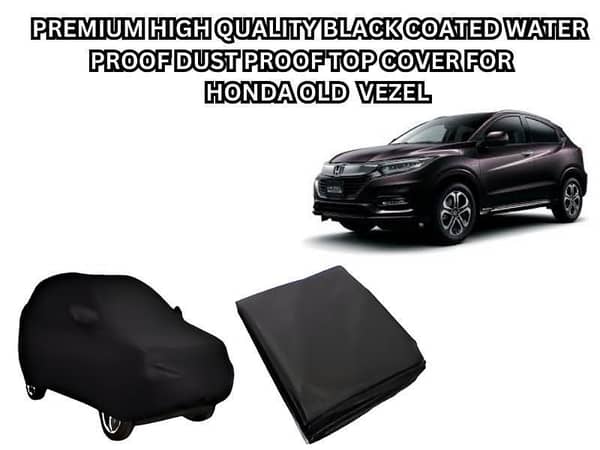 Waterproof and Dustproof Black Top Cover for Old Honda Vezel