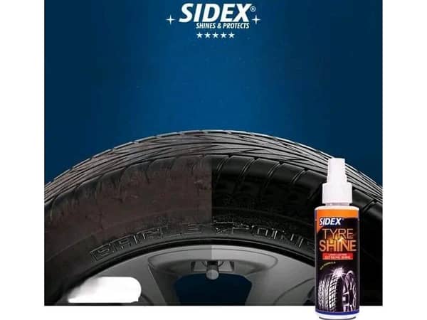 Sidex Tyre Shiner 120 ml - Enhance the Shine and Protection for Your Car's Tyres