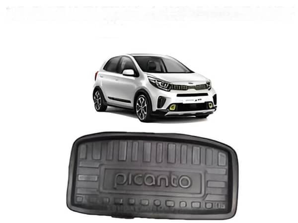 Kia Picanto Custom Fit PVC Trunk Tray Mat for Enhanced Protection
