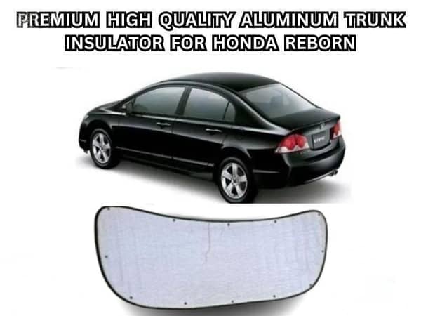 Aluminum Trunk Insulator with Clips for Honda Reborn