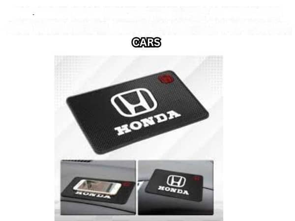 Honda Logo Non-Slip Dashboard Mat for All Honda Car Models