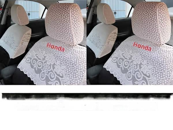 Premium High-Quality Net Fabric Half Seat Cover for All Types of Honda Cars Full Set