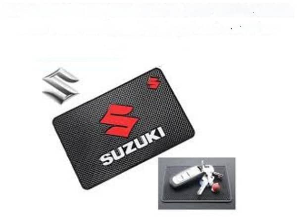 Non-Slip Dashboard Mat Featuring Suzuki Logo for All Suzuki Car Models