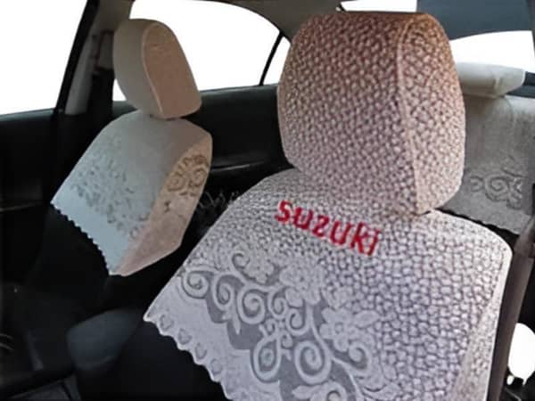 Net Fabric Half Seat Cover Set for All Suzuki Car Models