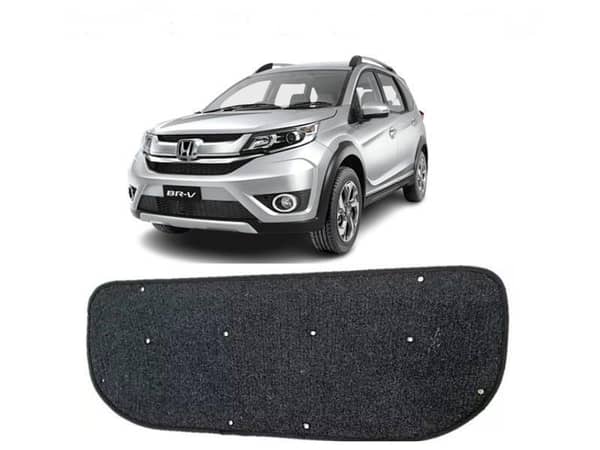 Premium High-Quality Bonnet Insulator in Black Color with Clips for Honda BR-V