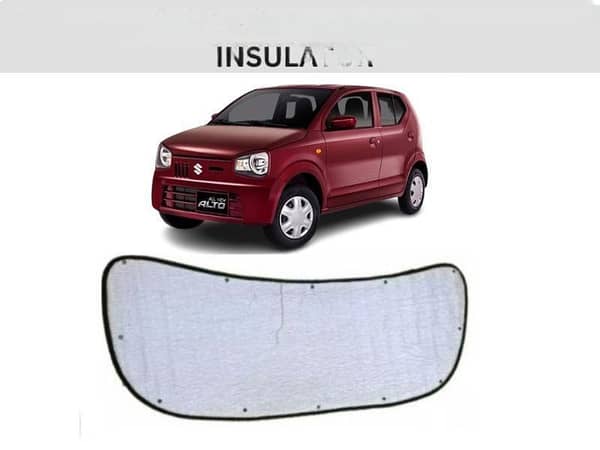 Aluminum Bonnet Insulator with Clips for New Alto 660cc by THE CAR ZONE