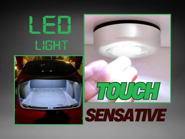Led Night Light Touch Sensitive Small Lamp | Car High Brightness Bedside Car Indoor Lighting Reading