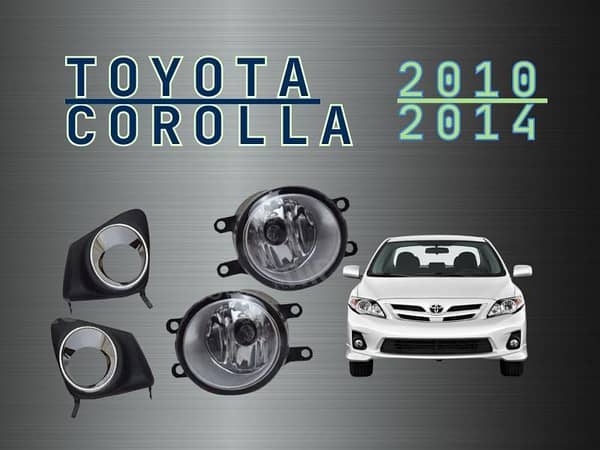 Toyota Corolla Fog Lights (2010-2014)