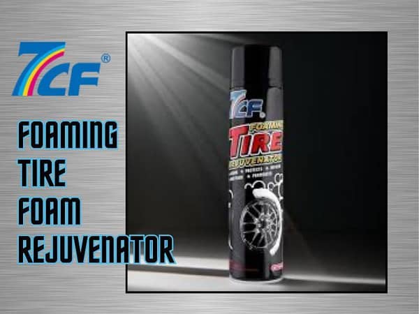 7 CF Foaming Tire Rejuvenator Plus Microfiber Cloth Included