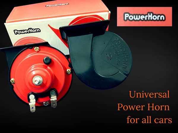 Universal 12V Power Horn for All Vehicle Types
