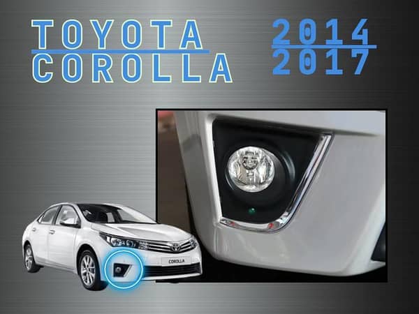 Toyota Corolla Fog Lights (2014-2017)