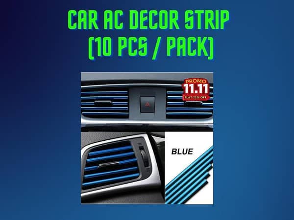 Car AC Decor Strip (10 PCS / PACK)