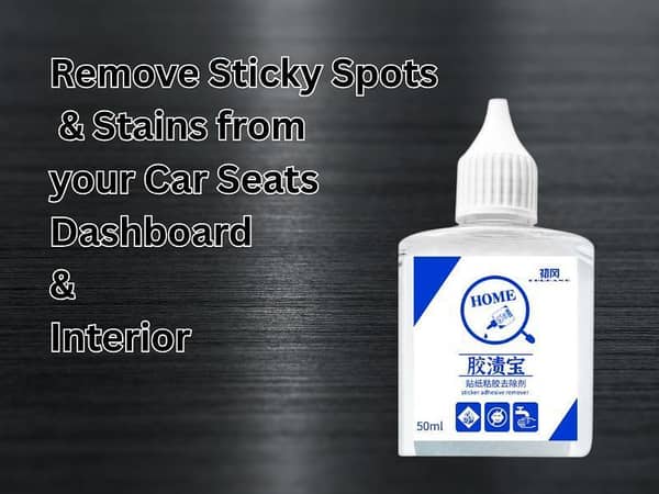 Adhesive Remover Spray, Deep Cleaning Car Glue Remover 50ml | Multi-functional Adhesive Remover for