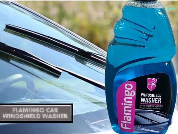 Flamingo 500ML Car Windshield Washer | Multi-Purpose Cleaner for Windows in Cars, Kitchens, and Rooms