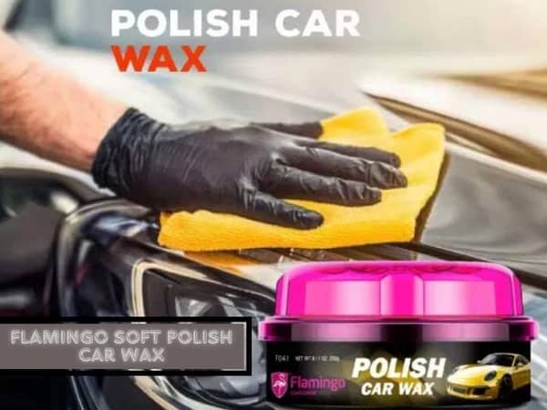 Flamingo Soft Polish Wax 230G | Car Soft Polish Wax Flamingo Make your Car Shine
