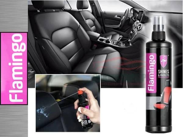 Flamingo Shine and Protect Car Leather Protectant - 295ml F027