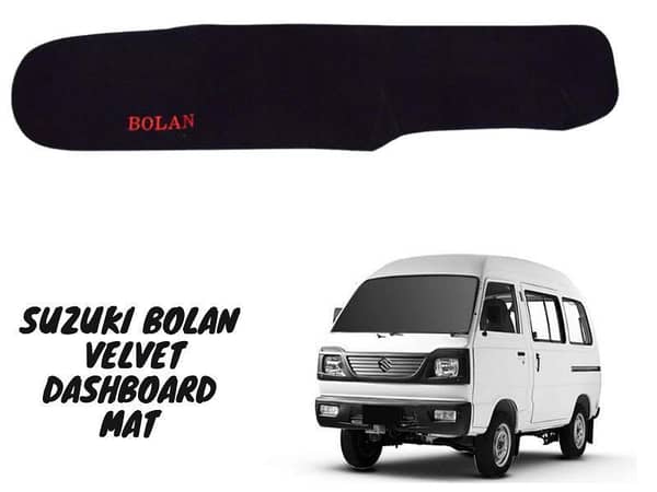 Customized Velvet Anti-Slip Dashboard Mat for Suzuki Bolan - Dashboard Mat for Alto OLD