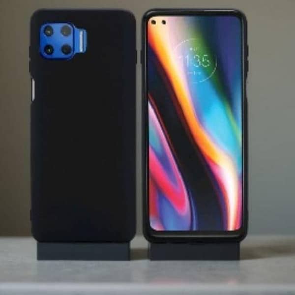 Protective TPU Case for Moto One 5G - Soft Silicone Back Cover with Camera Bump Guard