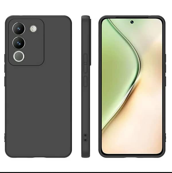 Vivo Y100 Case Soft TPU Cover Camera Bump Protection Phone Protective Back Cover