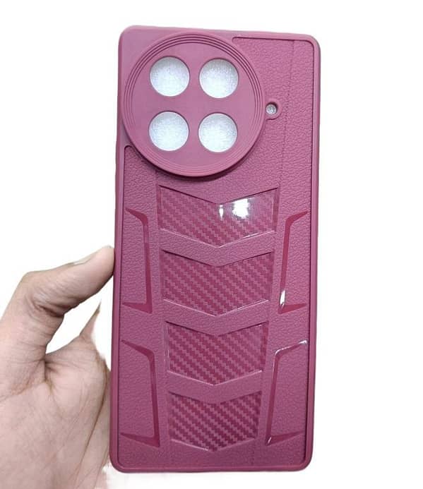 Tecno Camon 30s Shield Design Black TPU Cover Camera Bump Protection Phone Protective Mobile Back Cover