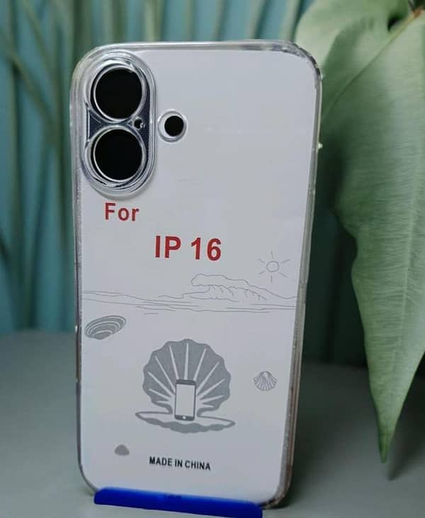 IPhone 16 Clear Anti Shock Dust Proof Anti Dust Transparent Jelly Mobile back cover