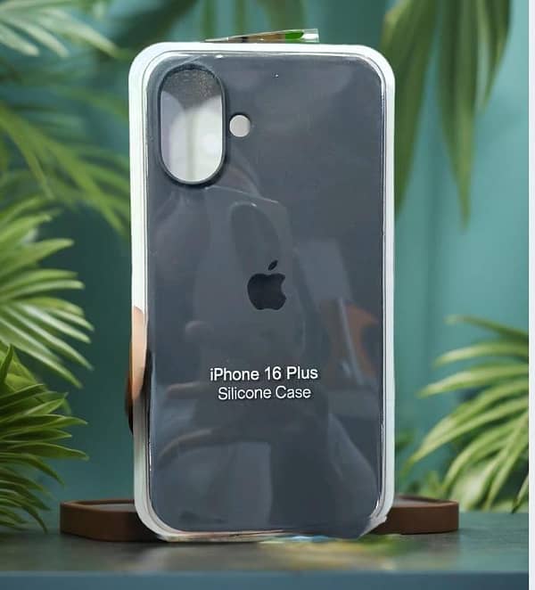 IPhone 16 Plus Silicone Case_Soft TPU Cover Camera Bump Protection Phone Protective Back Cover