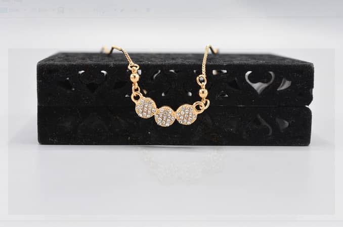 Gold Plated Round Chain Necklace for Women - Perfect for Weddings, Engagements, Parties, and Daily Wear