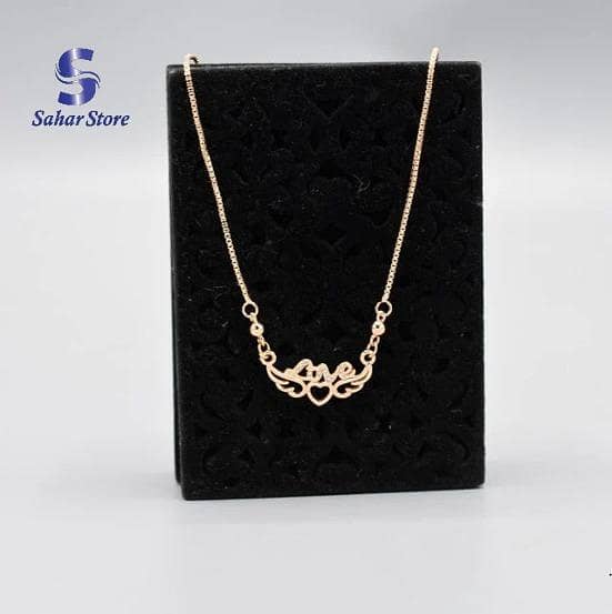 Love Pendant Chain Artificial Jewellery In Pakistan
