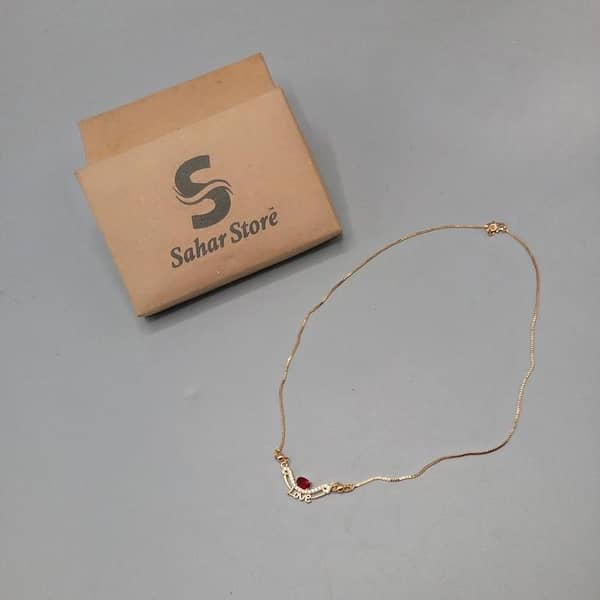 YEYULIN Gold Color Long Chain Crystal Love Locket Necklace for Women - Fashion Pendant Jewelry Gift