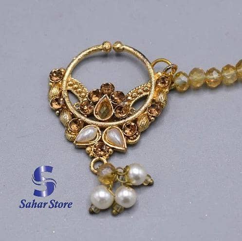 Golden Nath only used for non pericing girls and woman