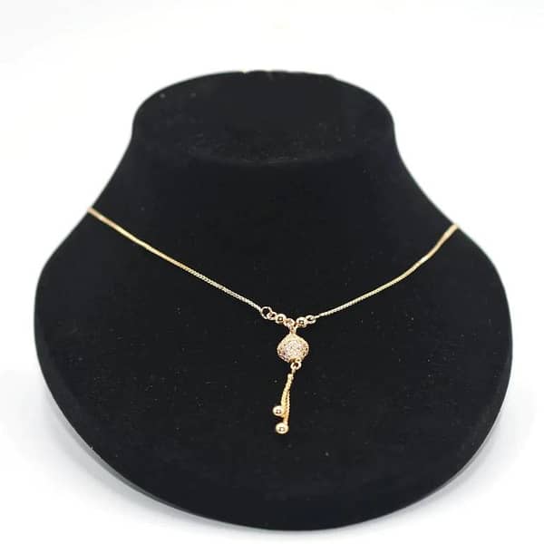 Gold Chain Pendant Necklaces for Women - Turkish Design Jewelry