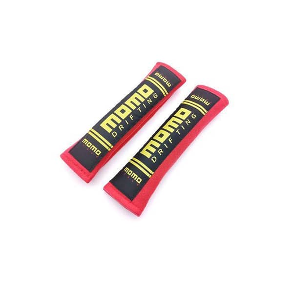 MOMO Car Seat Belt Pads Cotton Safety Seat Belt Cover Driver Shoulder Care 2pcs/pair