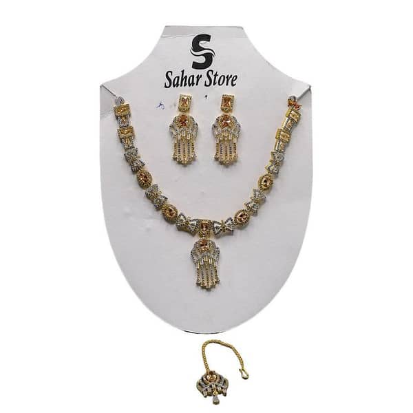Crystal necklace Jewellery Set for Women Anniversary Gift Jewelry