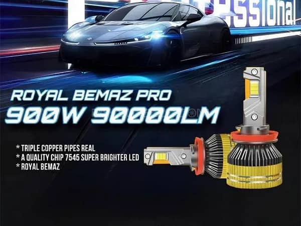 Royal Bemaz Pro LED Headlight Bulb | H11 | 900 W | 90000 LM