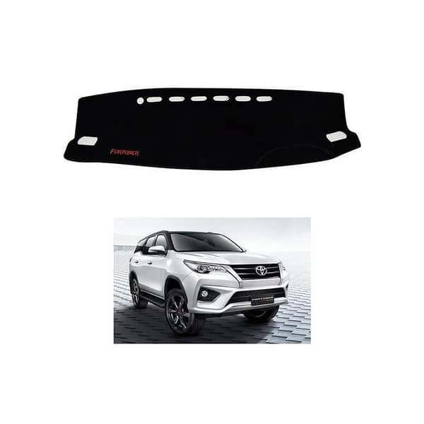Toyota Fortuner 2016-22 Velvet Dashboard Mat