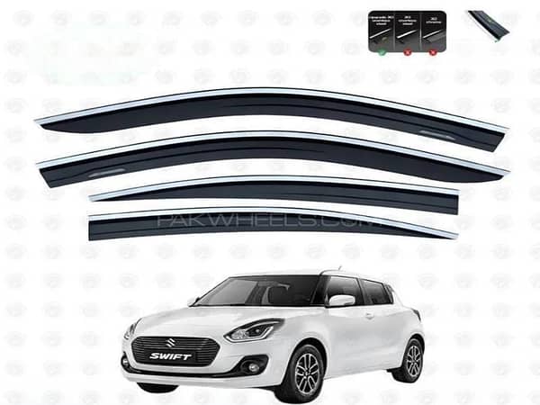 Suzuki Swift 2022-2024 TXR Air Press With Chrome - Sun Visor