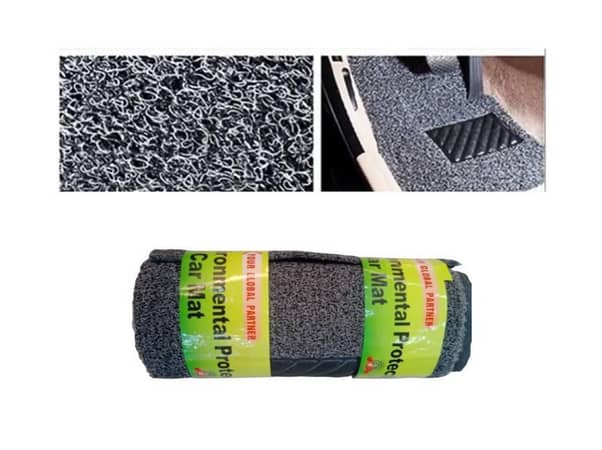 Universal Grey Grass Floor Mat for Indoor and Outdoor Use