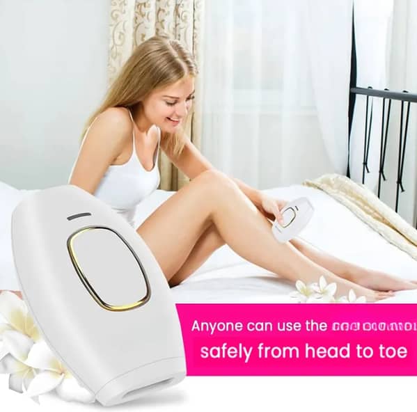 Permanent Laser Hair Removal Machine Machine/Device | Permanent Hair Removal At Home Use | IPL Facial Hair Removal Device | The Ultimate Skincare Routine for Beautiful, Radiant Skin