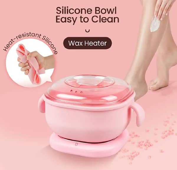 3in1 professional Foldable Wax Heater Hair RemovalWax Portable Silicone Wax Warmer 400ML SPA Body Epilator Paraffin Wax Pot Travel