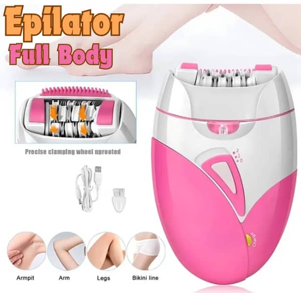 Rechargeable Epilator For Women Full Body Dual Speed Threading Machine For Hair Removal Epilator For Women Full Body