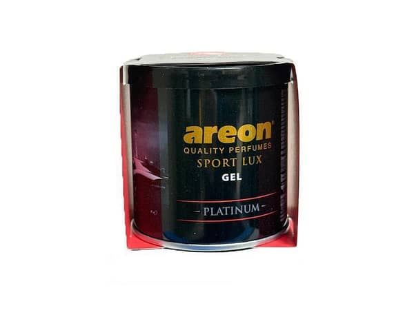 Areon Platinum Car Gel Air Freshener – Durable Scent Solution for Your Vehicle