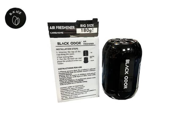 Powerful Freshness Black Odor Car Air Freshener  Big Size 180g