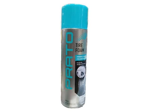 PRATO MAX Pro-Grade Tire Foam: Durable Shine and Tire Protection Solution