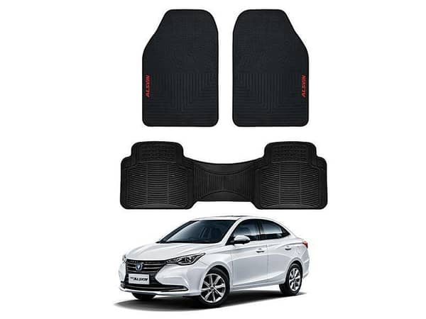 Changan Alsvin Waterproof PVC Floor Mats - Durable Set of 3 for Complete Protection
