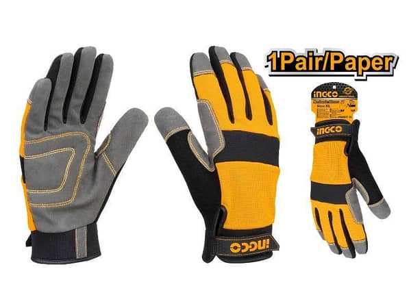 Ingco HGMG01-XL Mechanic Gloves in Size XL