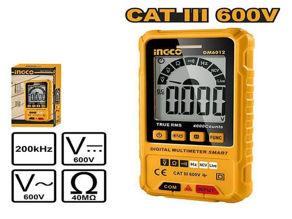 INGCO Digital Multimeter Model DM6012