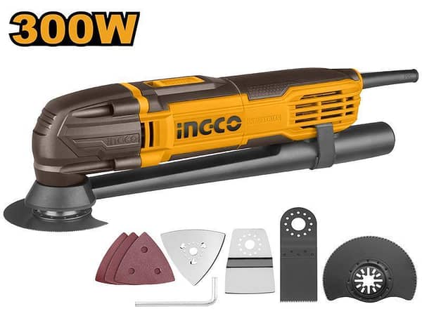 INGCO MF3008 Multi-Function Tool with 300W Power and Accessories