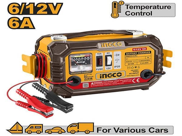 INGCO ING-CB1501 Battery Charger Specification and Features